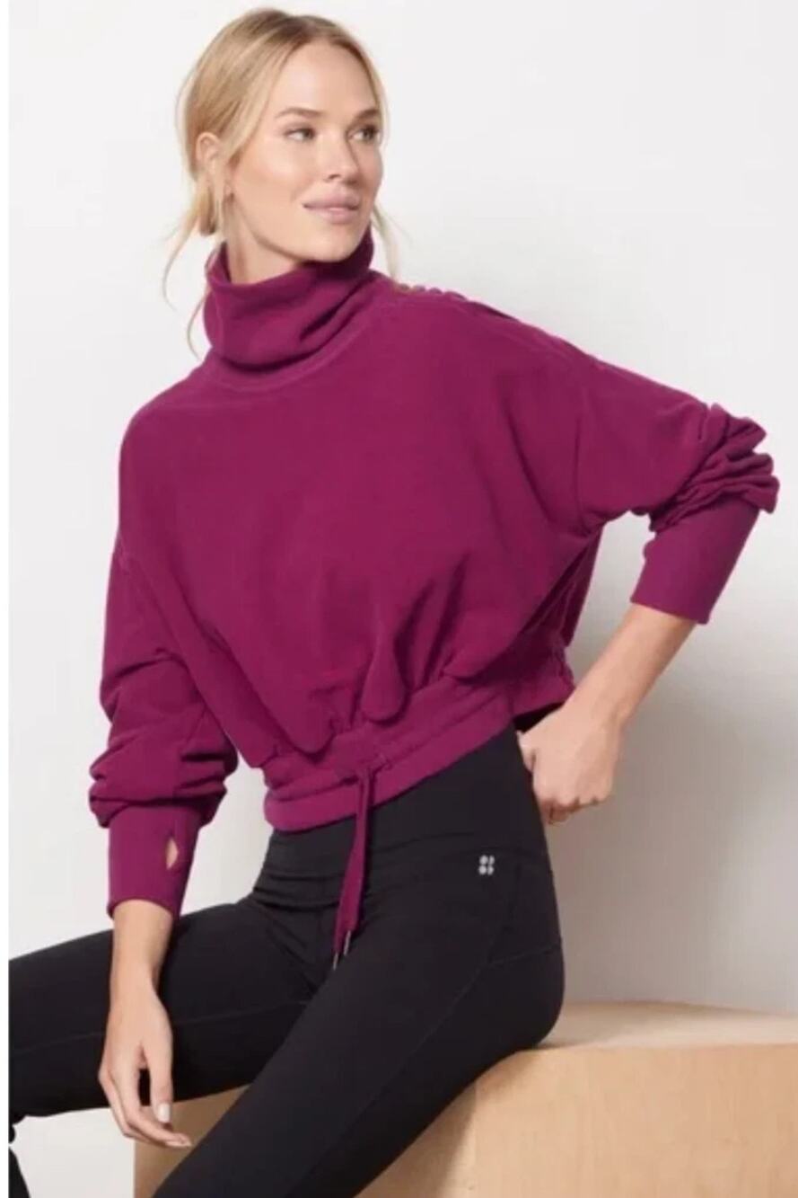 Sweaty Betty Melody Luxe Fleece Pullover M